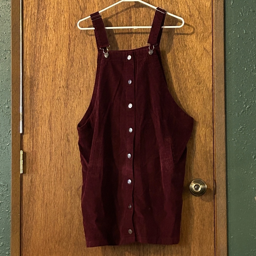 Celebrity pink overalls dress